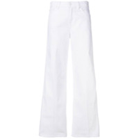 7 For All Mankind Calça jeans pantalona - Branco