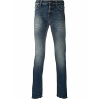 7 For All Mankind Calça jeans skinny rasgada - Azul