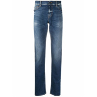 7 For All Mankind Ronnie mid-rise skinny jeans - Azul