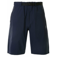 A BATHING APE® Bermuda com patch de logo - Azul