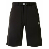 A BATHING APE® Bermuda com patch de logo - Preto