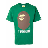 A BATHING APE® Camiseta decote careca com estampa grÃ¡fica - Verde