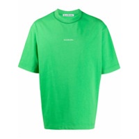 Acne Studios Camiseta com estampa de logo - Verde