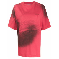 Acne Studios Camiseta com estampa - Vermelho