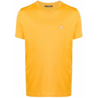 Acne Studios Camiseta mangas curtas Nash Face - Amarelo