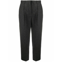Acne Studios cropped tailored trousers - Cinza