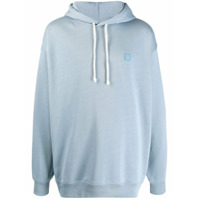 Acne Studios Moletom oversized com capuz - Azul