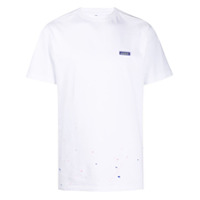 Ader Error Camiseta com estampa e logo - Branco