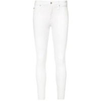 AG Jeans Calça jeans cropped super skinny - Branco