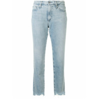 AG Jeans Calça jeans Isabelle cropped cintura alta - Azul