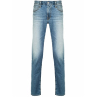AG Jeans Calça jeans skinny Dylan com cintura média - Azul