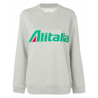 Alberta Ferretti Alitalia sweatshirt - Cinza