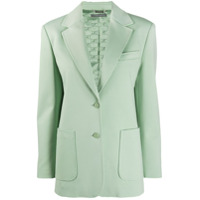 Alberta Ferretti Blazer com abotoamento simples - Verde