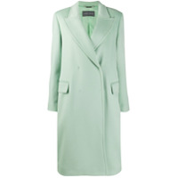 Alberta Ferretti double-breasted wool coat - Verde