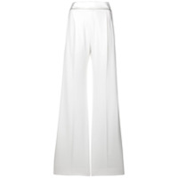 Alberta Ferretti plain flared trousers - Branco