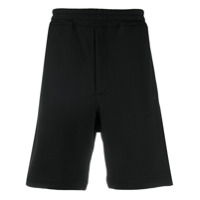 Alexander McQueen Bermuda esportiva com estampa de caveira - Preto