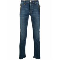 Alexander McQueen Calça jeans skinny cintura média - Azul