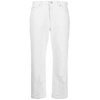 Alexander McQueen Calça jeans skinny cintura média - Branco