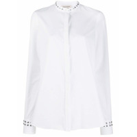 Alexander McQueen Camisa com aplicações - Branco