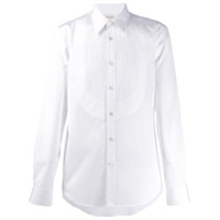 Alexander McQueen Camisa com detalhe de pregas - Branco