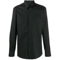 Alexander McQueen Camisa mangas longas com botões - Preto