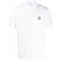 Alexander McQueen Camisa polo com aplicação de contas - Branco