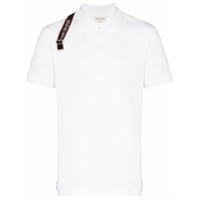 Alexander McQueen Camisa polo com logo - Branco