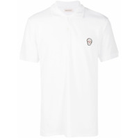 Alexander McQueen Camisa polo com patch de caveira - Branco