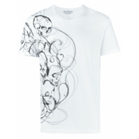 Alexander McQueen Camiseta com estampa - Branco