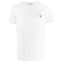 Alexander McQueen Camiseta com estampa de carta - Branco
