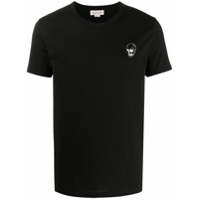 Alexander McQueen Camiseta com estampa de carta - Preto