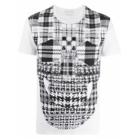 Alexander McQueen Camiseta com estampa de caveira - Branco