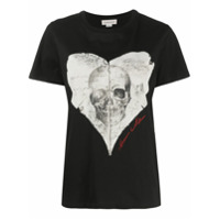 Alexander McQueen Camiseta com estampa de caveira - Preto