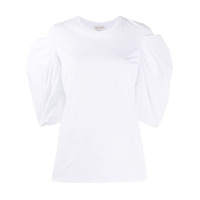 Alexander McQueen Camiseta com mangas bufantes - Branco
