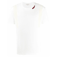 Alexander McQueen Camiseta desconstruída - Branco