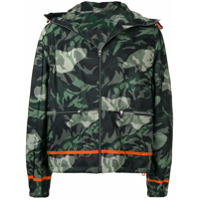 Alexander McQueen camouflage bomber jacket - Verde
