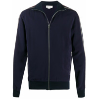 Alexander McQueen Jaqueta esportiva com logo - Azul