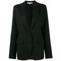 Alexander Terekhov Jaqueta com decote profunto - Preto