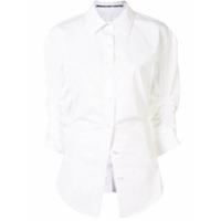 Alexander Wang Camisa com aplicação franzida - Branco
