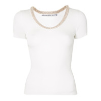 Alexander Wang Camiseta com corrente - Branco