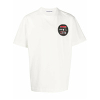 Alexander Wang Camiseta com patch de logo - Branco