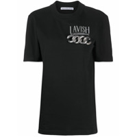 Alexander Wang Camiseta de algodão Lavish - Preto