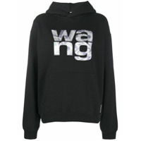 Alexander Wang Moletom de capuz com logo Money - Preto