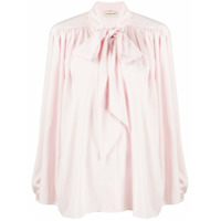 Alexandre Vauthier pussy-bow loose-fit shirt - Rosa