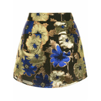 Alice McCall Saia com estampa Night Light floral - Preto