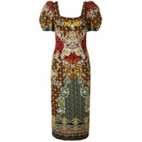 Alice+Olivia mosaic print dress - Estampado