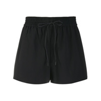 Alice+Olivia Short de corrida com ajuste no cós - Preto