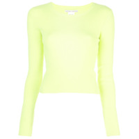 Alice+Olivia Suéter mangas longas 'Ciara' - Verde