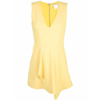 Alice+Olivia Vestido sem mangas Callie - Amarelo