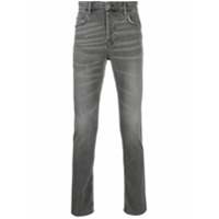 AllSaints Calça jeans skinny com lavagem estonada - Cinza